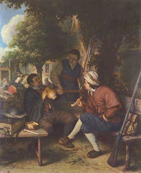 Adriaen van ostade Resting travellers.